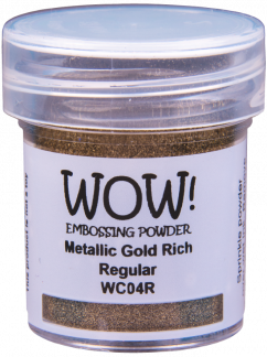 Wow Embossing Pulver-Gold Rich Regular-15ml